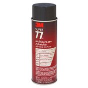 Image of 3M Super 77 Aerosol Adhesive per 24 Ounce Unit